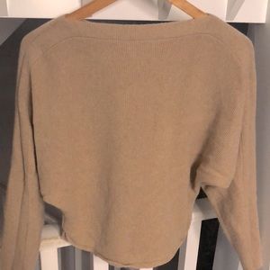 Babaton cashmere blend boat neck sweater -